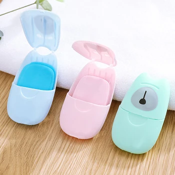 

Hand Bath Soap Paper Make Foaming Scented Bath Washing Hands Scented Slice Sheets Soap Tablets Disposable Mini Hand Soap