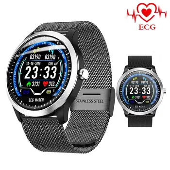 

Watches For Men Alarm Clock Message Reminder Sleep Tracker ECG Heart Rate Tracker Smart Watch Bracelet Sports Fitness Waterproof