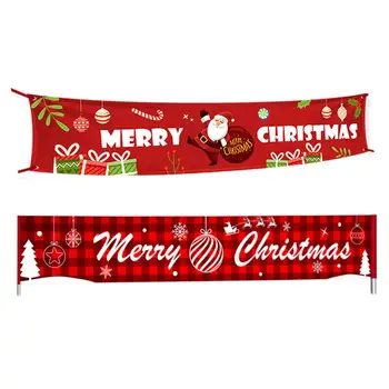 

Christmas Letter Banner Holiday Party Dress up Atmosphere Scene Layout Brace