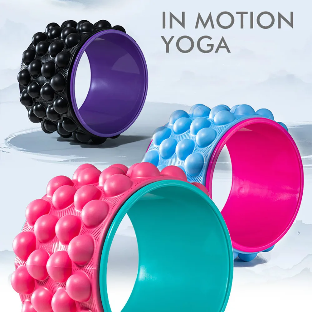 Roue De Yoga En TPE Antidérapant Pour Soulager Les Douleurs