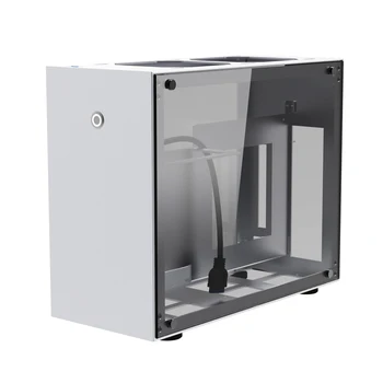 

New product A4 all aluminum ITX case SFX Power Location 240 integrated water cooling Graphics card extension cable