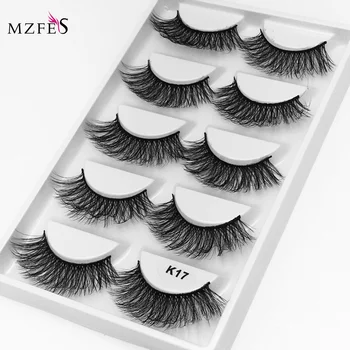 

250 pairs Thick hand made eyeashes mink eyelashes natural false eyelashes 3D mink lashes makeup soft fake eyelash