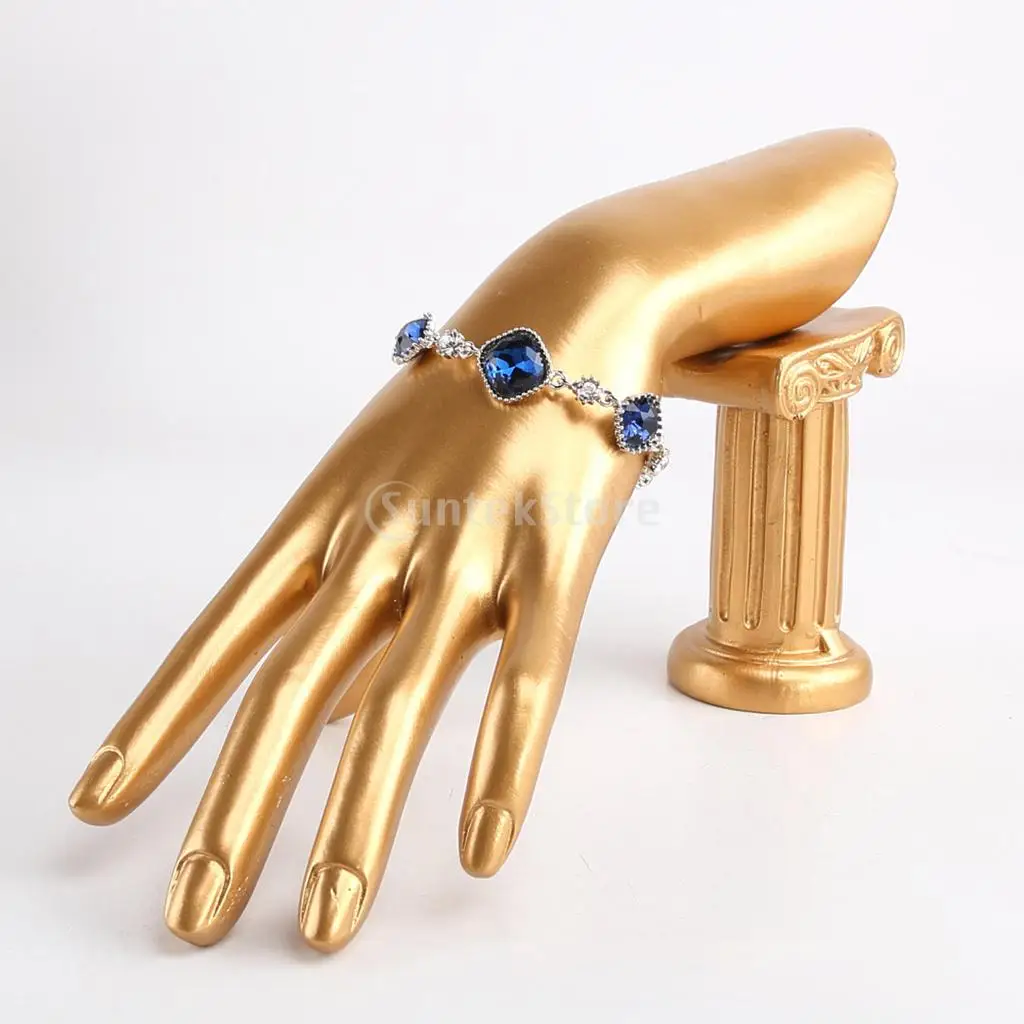 Mannequin Hand Jewelry Bracelet Bangle Ring Gloves Watch Display Stand Rack