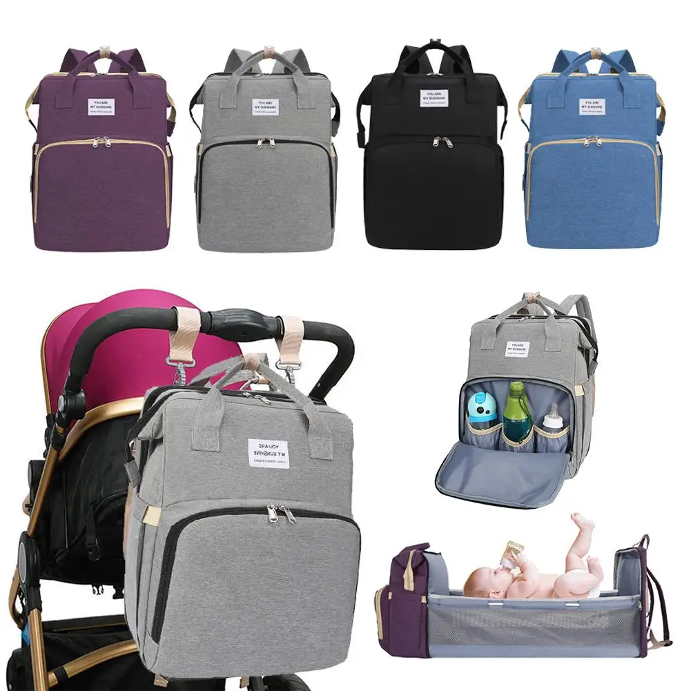 Multifunctional Baby Diaper Bag Backpack Bed Crib Baby Sleeping Bag For Travel Bed Diaper Pad Stroller Organizer Dropshipping Multifunctional Baby Diaper Bag Backpack Bed Crib Baby Sleeping Bag For Travel Bed Diaper Pad Stroller Organizer Dropshipping