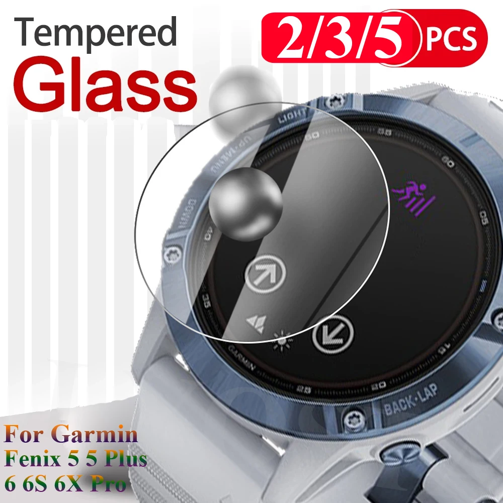 Защитная пленка из закаленного стекла для смарт-часов Garmin Fenix 5 5Plus 6 6s 6x Pro Sloar 2/3/5