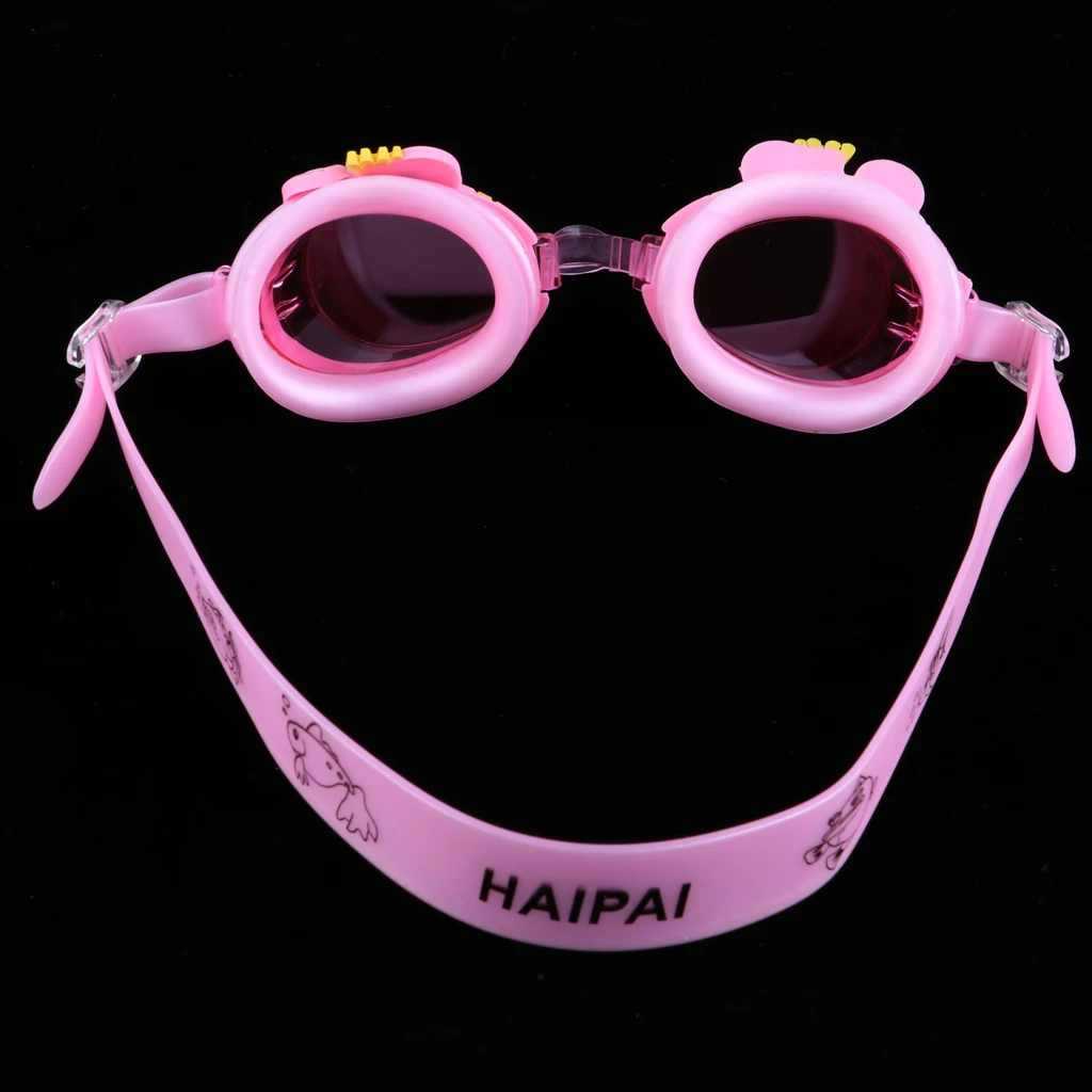 Adjustable Anti-Fog Swimming Swim Goggles Glasses with Anti-fog Lens, Ear Plugs for Unisex Kids Children Boys Girls