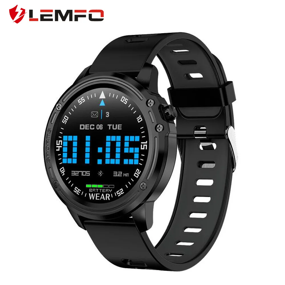 

Lemfo L8 Smart Watch Bracelet Offline Payment Sports Mode Electrocardiogram Blood Pressure Heart Rate Waterproof Bracelet