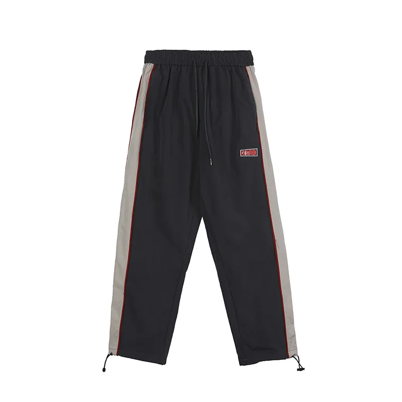 

Wu Navigation Pants Men's Straight-leg Pants Versatile Sports Loose-Fit Japanese-style Spring New Style Youth MEN'S Trousers Cas