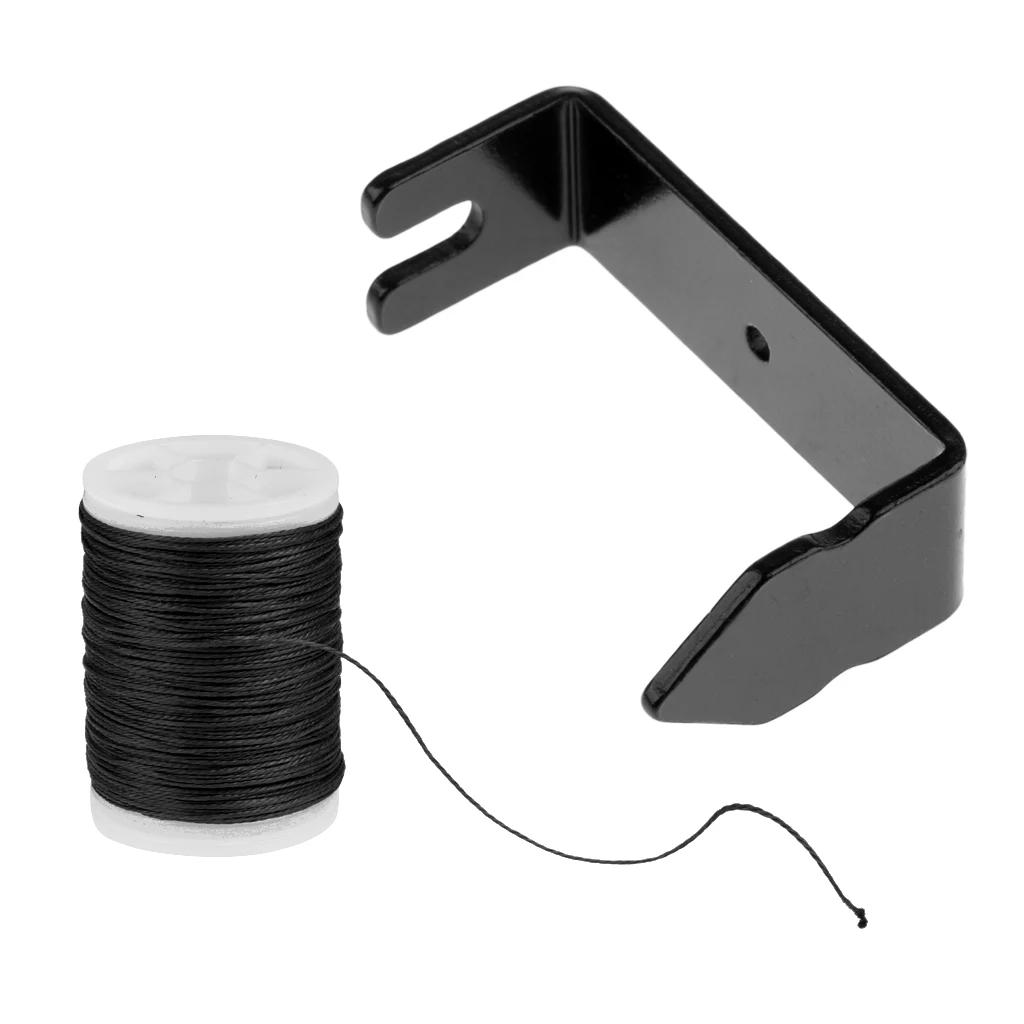 Peep Sight Silencer Install Tool + 110 Meters Archery Bowstring Serving Material