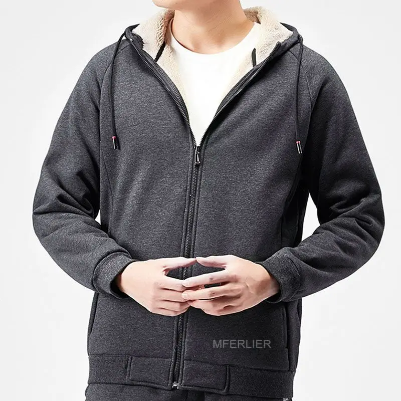 Осенне-зимние мужские куртки больших размеров 5XL 6XL 7XL 8XL бюст 140 см флисовые теплые мужские куртки