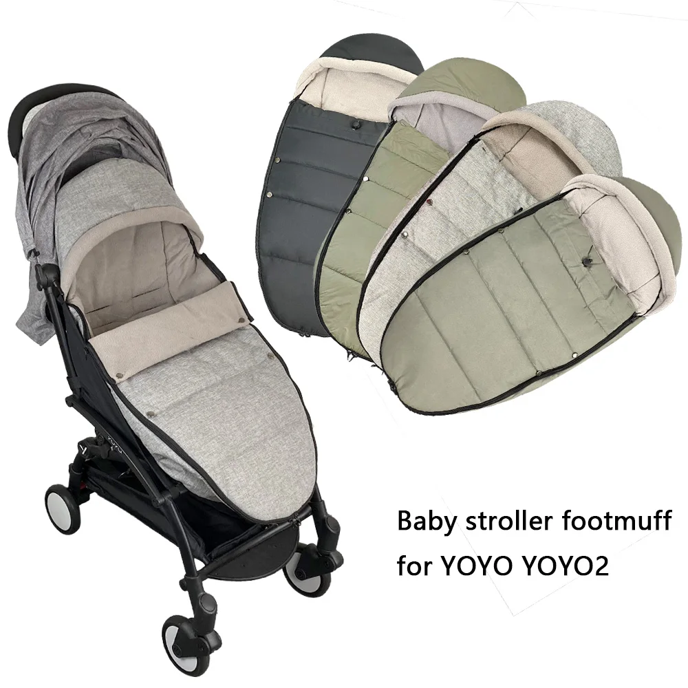 Универсальный телефон для Babyzen yoyo yoyaplus ветрозащитный Теплый спальный мешок