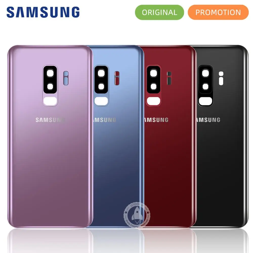 

Samsung Original Phone Rear Battery Door For SAMSUNG Galaxy G9600 S9+ S9 Plus G9650 Housing Back Cover Cases