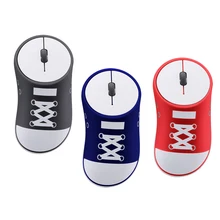 Милая мультяшная обувь USB Беспроводная оптическая игровая мышь 1200 dpi usb-приемник оптическая компьютерная мышь 2,4 ГГц мышь для ноутбука ПК мышь