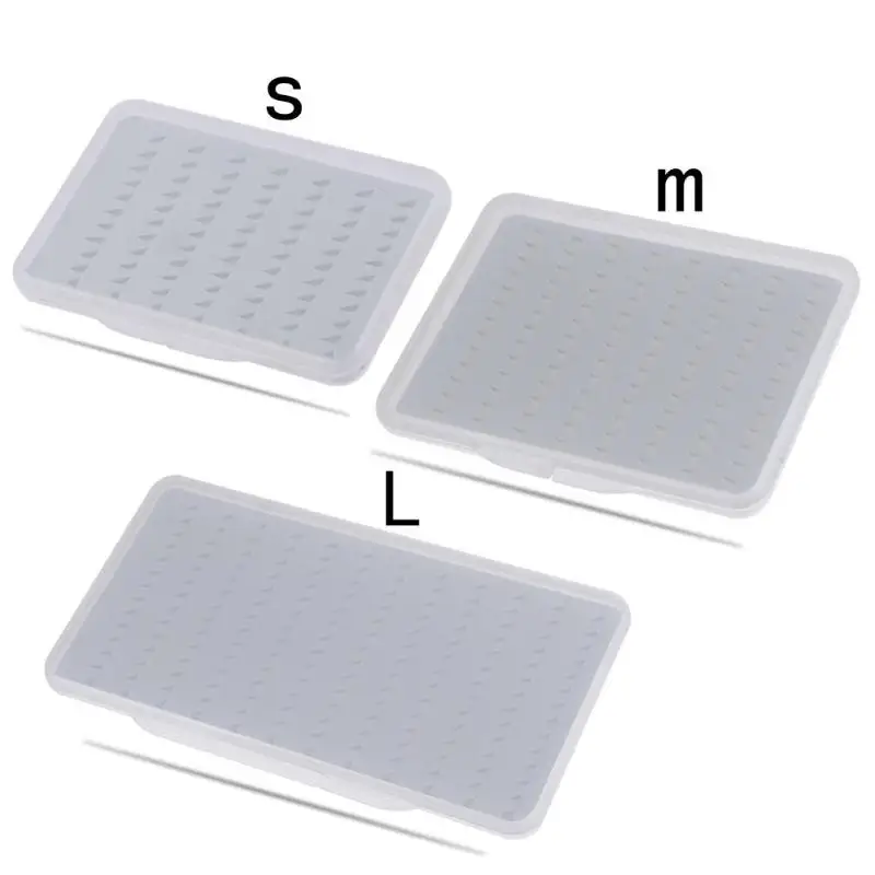 Водонепроницаемый бокс для ловли нахлыстом двухсторонний прозрачный