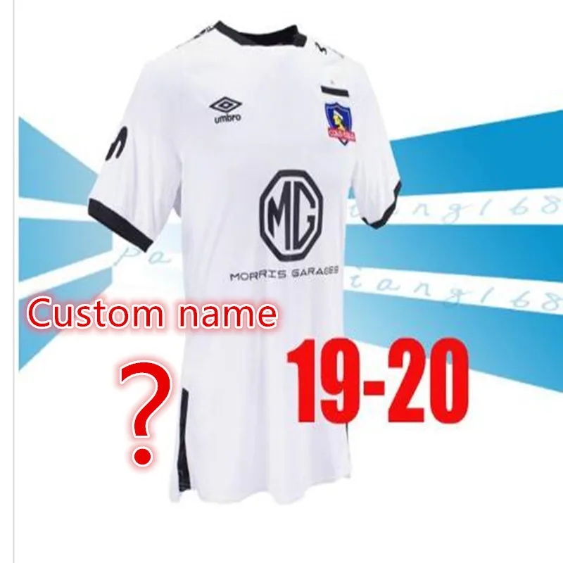 CSD Colo футбольные майки Deportivo Colo-Colo домашняя футбольная рубашка Marcos Bolados Jorge Valdivia maillots de foot - Цвет: shirt