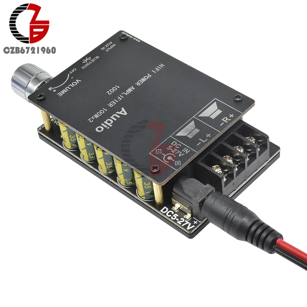 TPA3116 HiFi беспроводной Bluetooth 5 0 цифровой усилитель мощности плата 2x100 Вт