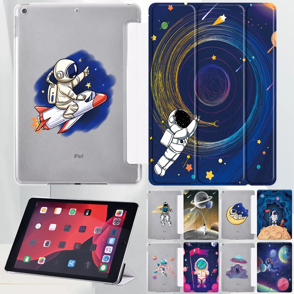 

For Apple IPad 2021 9th Generation 10.2 Inch Tablet Leather Tri-fold Sleeve Protective Cover Stand Case+Stylus