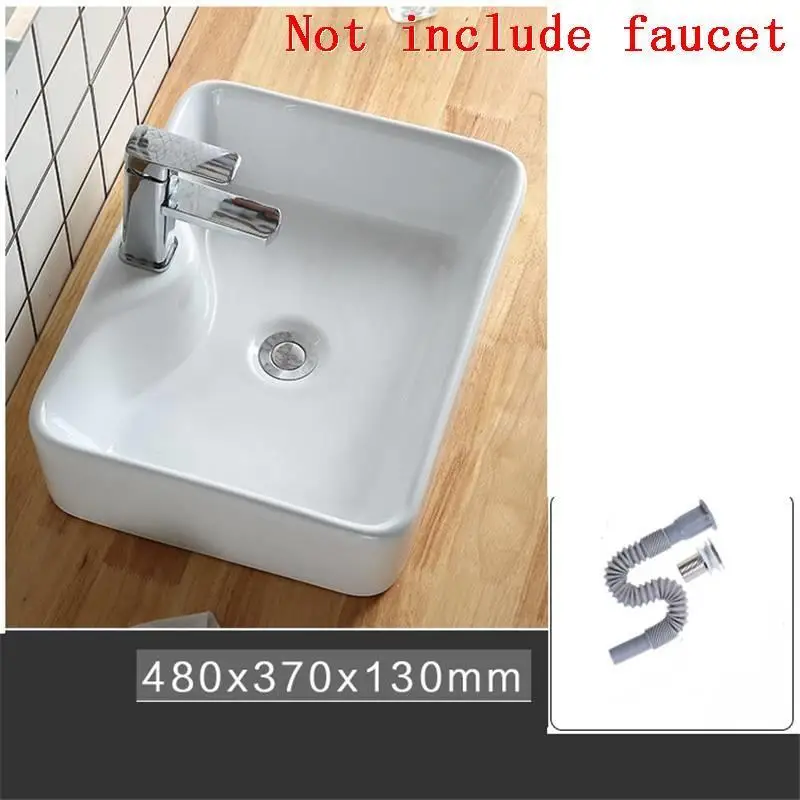 MODEL E Evier Bassin сосуд Waschbecken Sobre Encimera Fregadero Da Appoggio Waschtisch Para Lavabo Cuba Pia Banheiro раковина для ванной комнаты - Цвет: MODEL E