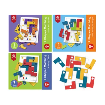 

Pinwheel L-type matching intelligence games to improve children's logical thinking and intelligence