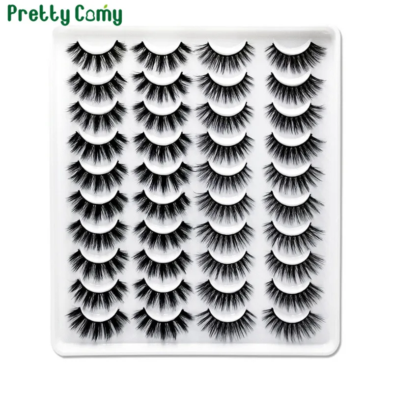 Recommend 20 Pairs Dramatic 3D Fake Eyelashes Lashes Volume Eyelashes Extension False Eyelashes Recommend 20 Pairs Dramatic 3D Fake Eyelashes Lashes Volume Eyelashes Extension False Eyelashes