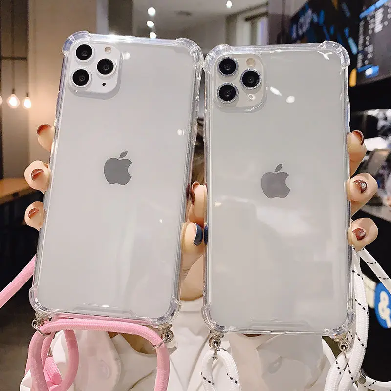 Прозрачный чехол для iPhone 11 Pro Max XR XS X 7 8 6 6S Plus|Бамперы| |