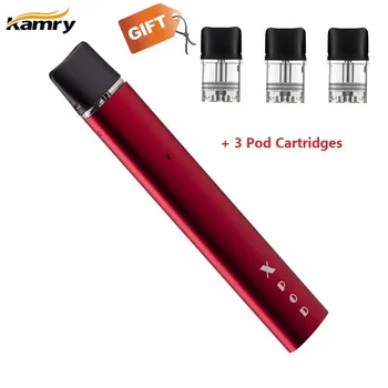 

Kamry X pod vape mod system kit LED power indicating vape pen vaporizer E-cigarette 0.8ml pod cartridges vs w01 wo1 pod