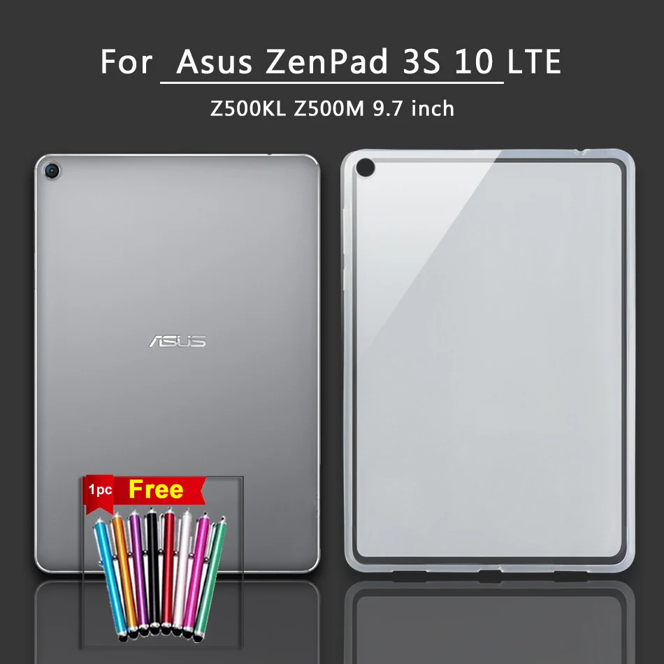 Мягкий силиконовый Ультратонкий чехол для планшета ASUS ZenPad 3S 10 Z500 Z500M P027 9 7 дюймов
