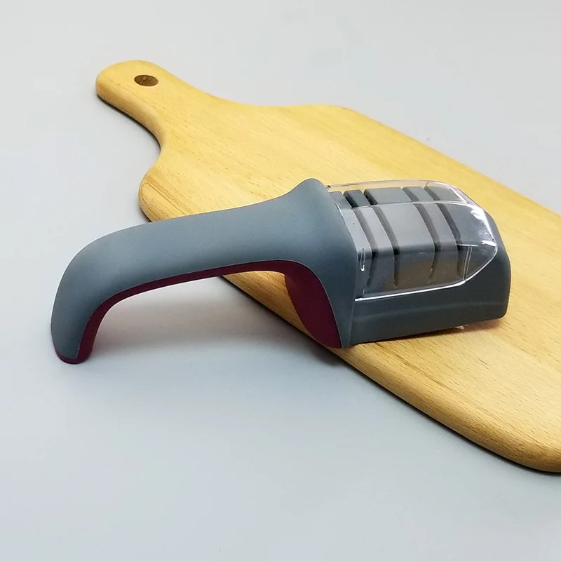 4 stages sharpener 1 шт. сменные детали для Точилки ножей Сменные ножевые фитинги головка для заточки ножей керамический, твердосплавный точилка для кухонных ножей - Цвет: 4 stages sharpener