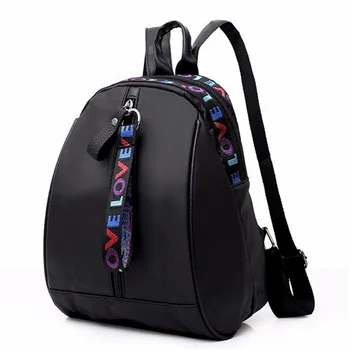 2021 Korean Style Women Mini Backpack Oxford Shoulder Bag For Teenage Girls Multi-Function Small Bagpack Female Phone Pouch 4