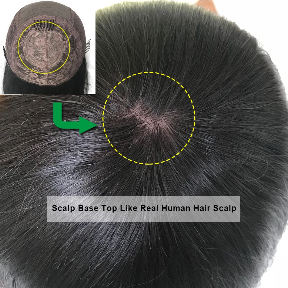 Straight Bang Wig Human Hair Brazilian Remy O Scalp Top Human Hair Wigs With Bangs 200 Density Glueless For Black Women Luffy