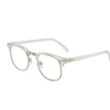 Anti-blue Light Half Frame Farsighted Glasses Male Female Elderly Reader Eyeglasses Magnifier +0.5 +1.0 +1.5 To +4.0 4