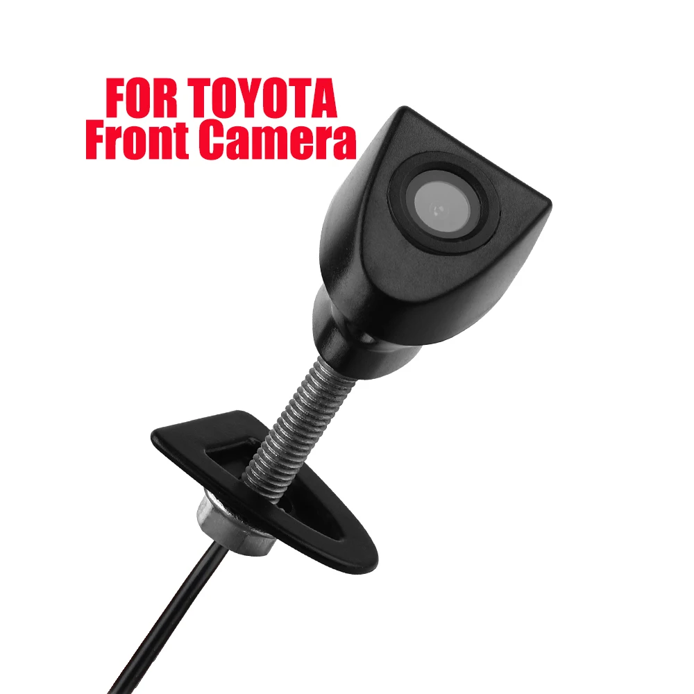 Автомобильная камера с логотипом для VW Sagitar/LAVIDA Toyota Prado Highlander Camry Corolla Yaris visi REIZ Verso 170 Водонепроницаемая - Название цвета: Toyota Front camera