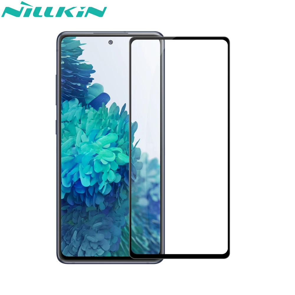 

Защитное стекло Nillkin для Samsung S20 FE, Взрывобезопасное закаленное стекло CP + 2.5D с полным покрытием для Samsung S20 FE 2020