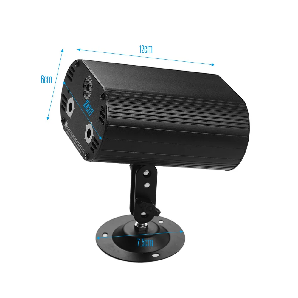 Освещение мини-сцены мультипликационный проектор RGB освещение с пультом дистанционного управления для бара клуба вечерние производительность в реальном времени