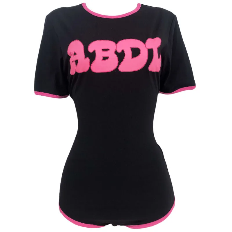 Женский хлопковый комбинезон ABDL; Пижама; комбинезон для взрослых и детей; комбинезон Ddlg для маленьких девочек и взрослых; Детский комбинезон - Цвет: Black-3XL