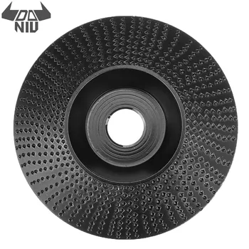 

DANIU 100mm Wood Grinding Wheel Angle Grinder Disc Wood Carving Sanding Abrasive Tool For Tungsten Carbide Coating Bore Shaping