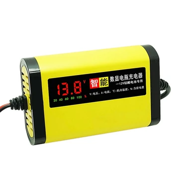 

Car And Motorcycle 30W 12V 2A Digital Display Battery Charging EU Plug