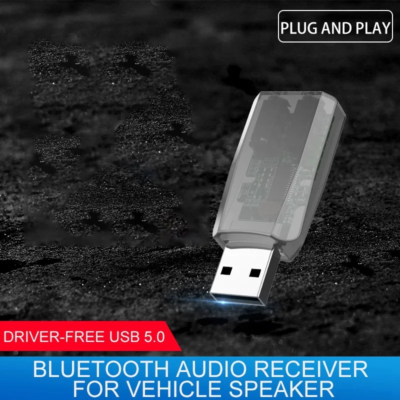USB Bluetooth 5,0 приемник 3,5 мм разъем HIFI стерео аудио адаптер передатчик приемник для ТВ ПК колонки