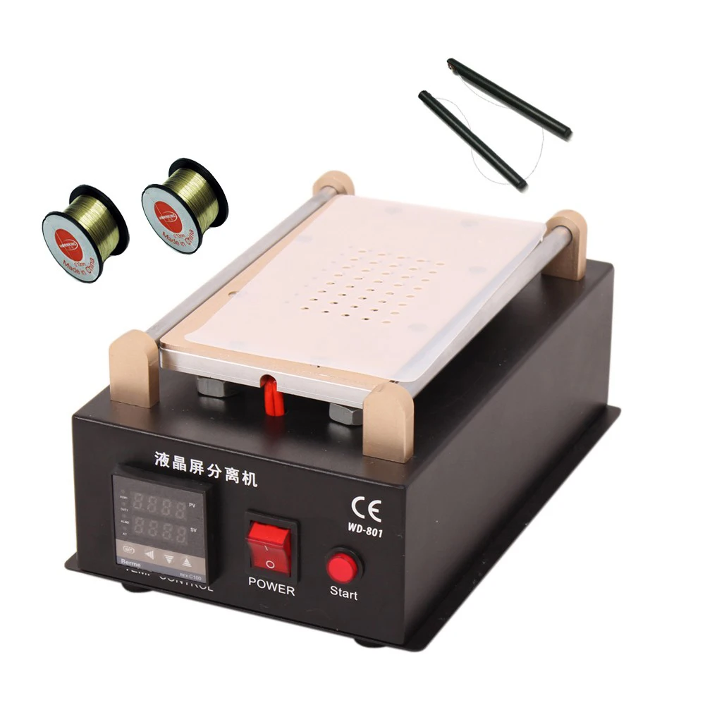 

Latest Build-in Pump Vacuum LCD Separator Machine Screen Repair Machine Kit for iPhone for Samsung