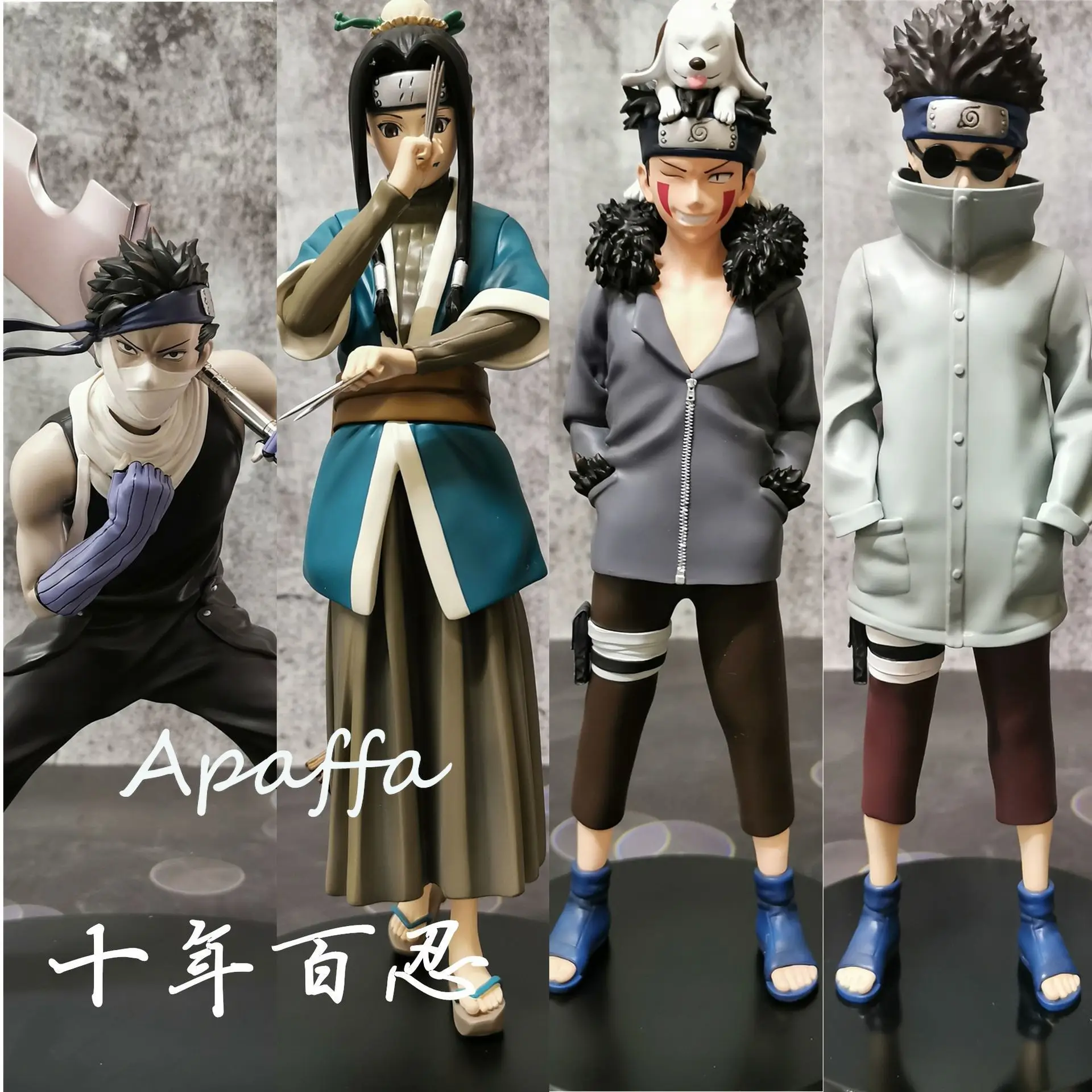 Новое поступление Наруто доставка Inuzuka Kiba ПВХ фигурка Momochi Zabuza Haku Аниме Фигурка