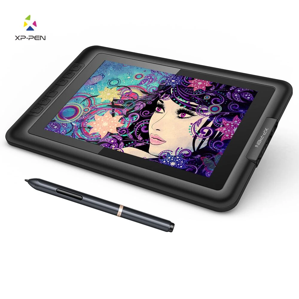 Xp القلم Artist10s لوح رسم الرسومات مراقب اللوحي القلم عرض مع نظيفة كيت و الرسم قفاز أسود Graphic Drawing Monitor Drawing Monitorpen Tablet Aliexpress