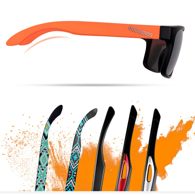 ROCKBROS поляризационные велосипедные очки MTB велосипедные защитные очки Gafas Ciclismo уличные велосипедные спортивные солнцезащитные очки велосипедные очки