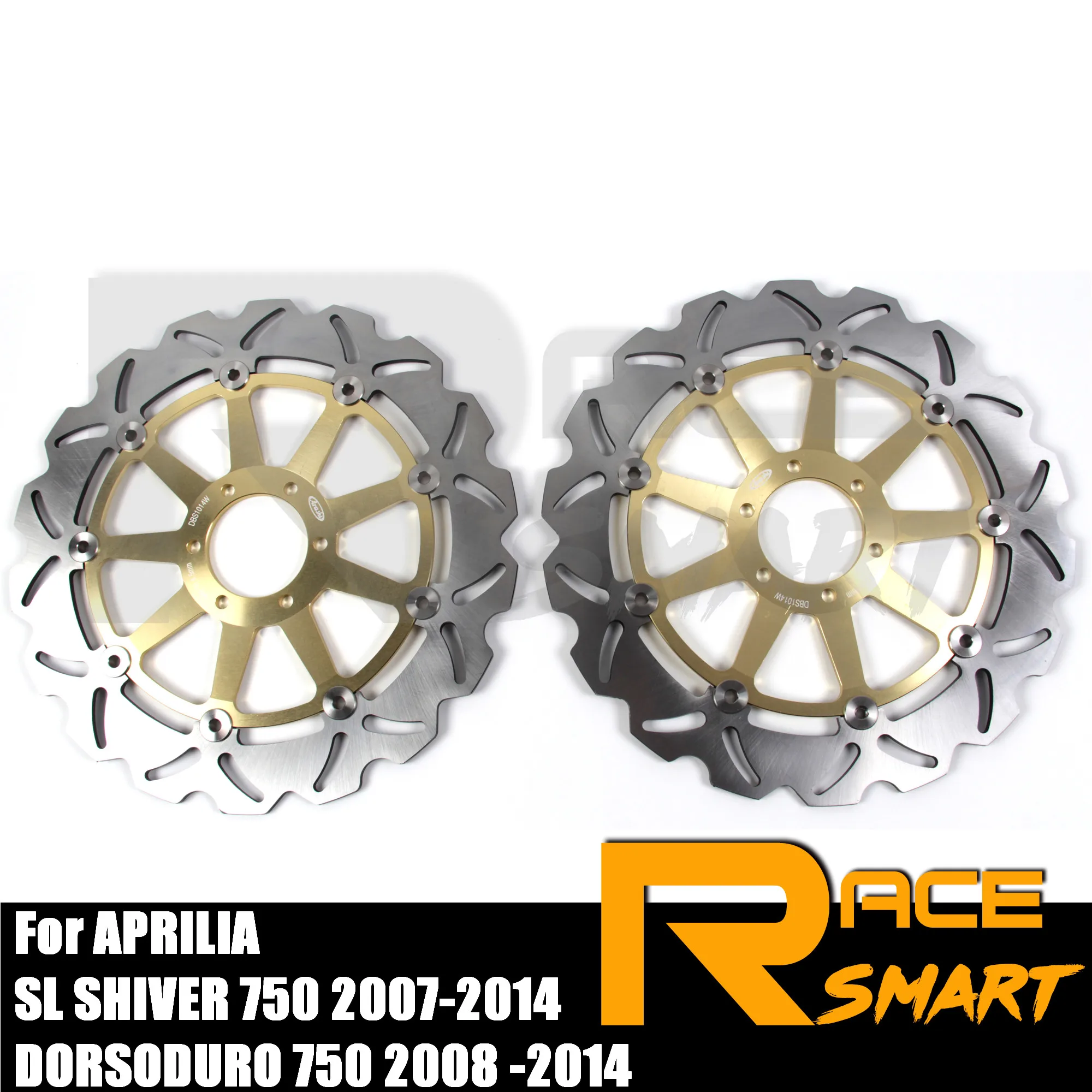 Передние тормозные диски CNC для мотоцикла APRILIA DORSODURO 750 2008-2014 роторы FACTORY 2010 - 2011 2009 |