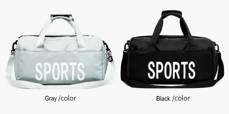 Спортивные сумки для женщин, сумка для спортзала, легкая, для фитнеса, тренировок, йоги, сумки для плавания, сумка для спортзала, сухая и влажная, раздельная, спортивная сумка