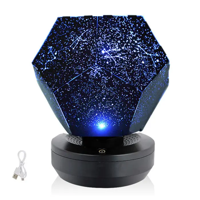 Christmas 60000 Stars Starry Sky Projector Light DIY Assembly Home Planetarium Lamp Bedroom HYD88