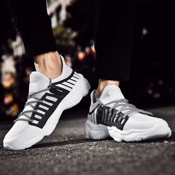 

Fashion Men Casual Shoes Autumn Breathable Sneakers Men Mesh Walking Shoes Trend Trainers Men Shoes Big Size 46 Tenis Masculino
