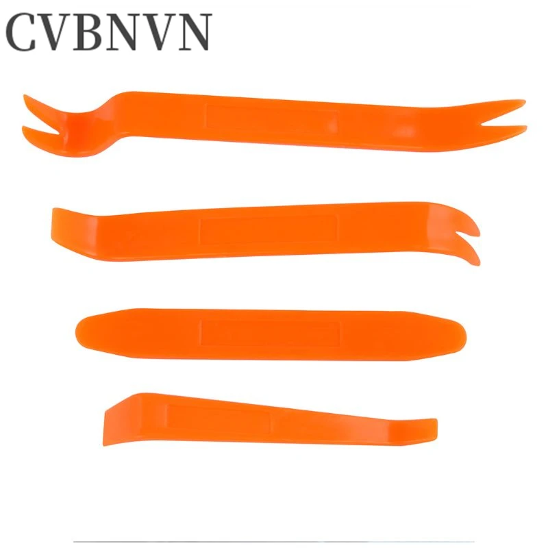 

4Pcs Auto Car Radio Clip Panel Trim Dash Audio Removal Kit Repair Hand Pry Tool