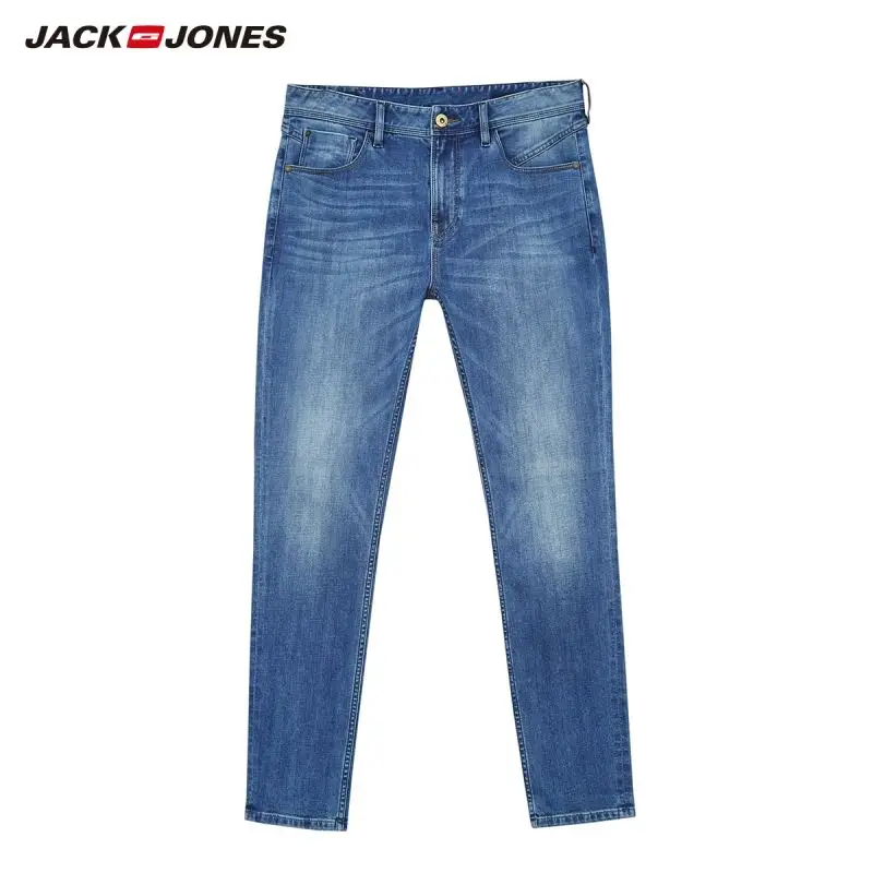 Мужские узкие джинсы JackJones облегающие Стрейчевые одежда для мужчин новинка
