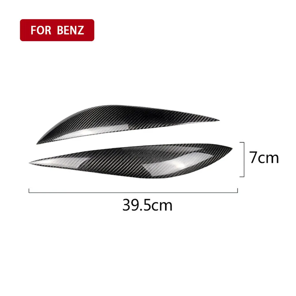 Автомобиль для бровей декоры наклейки для Mercedes Benz W204 C180 C200 C300 C350 C63 08-11