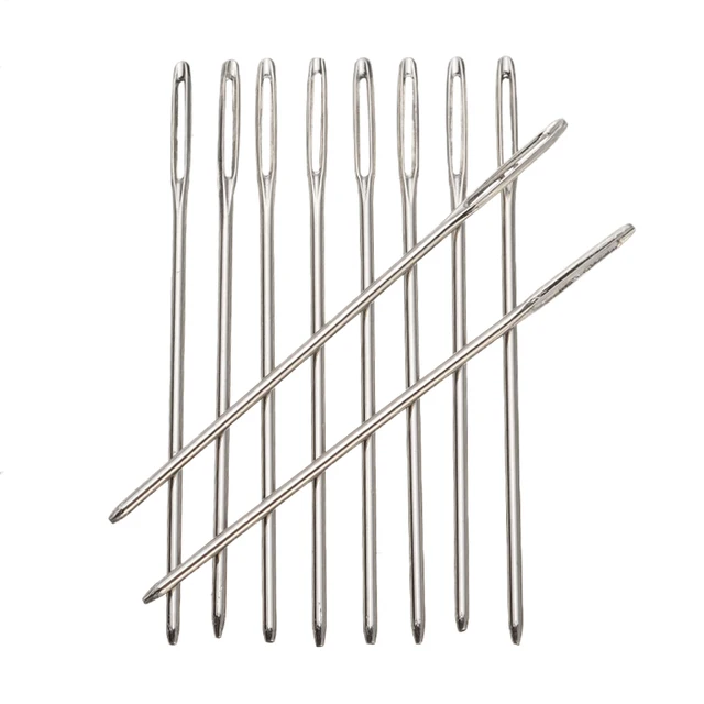 10pcs DIY Large Eye Needles Embroidery Tapestry Darning Needle